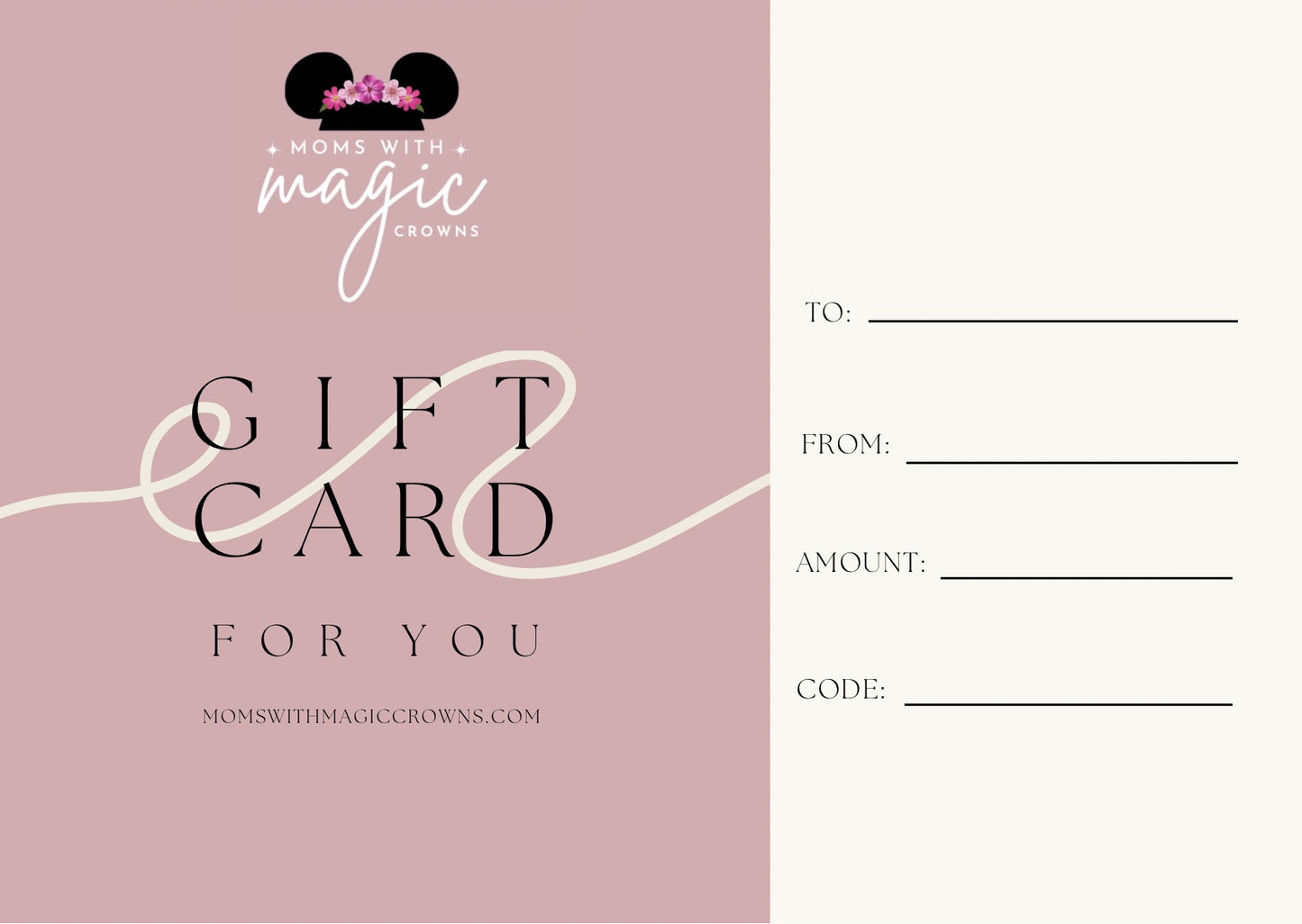 Shop Gift Card