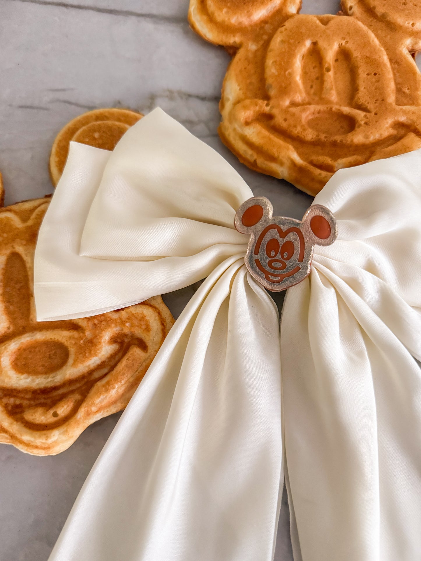 Mickey Waffle Bow