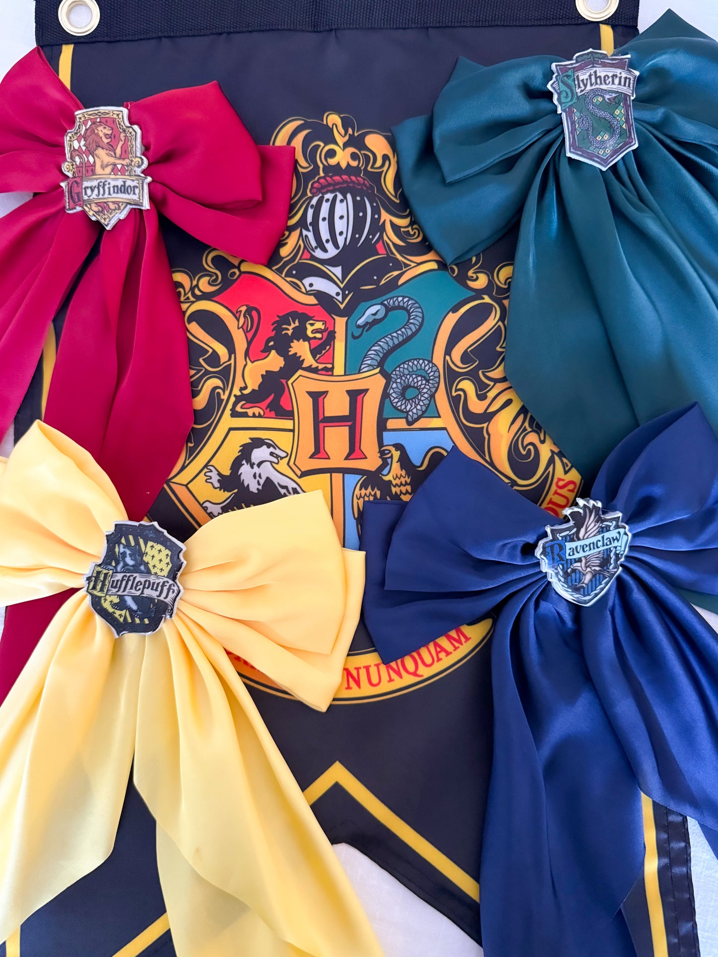 Hogwarts House Bows