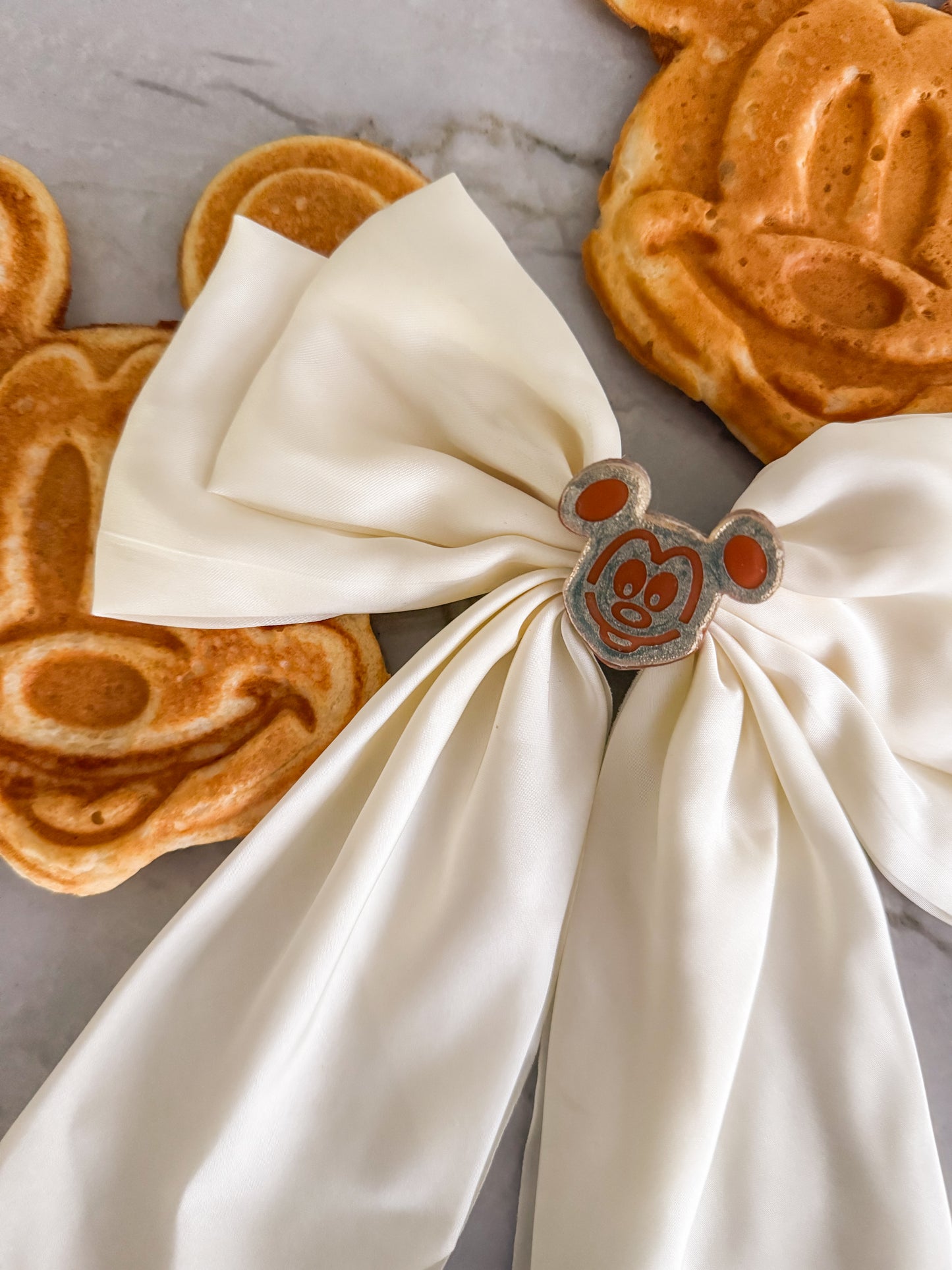 Mickey Waffle Bow