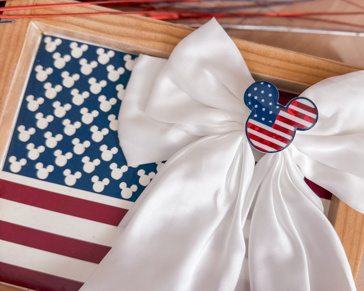 Patriotic Mickey Bows