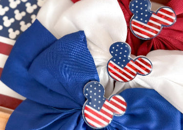 Patriotic Mickey Bows