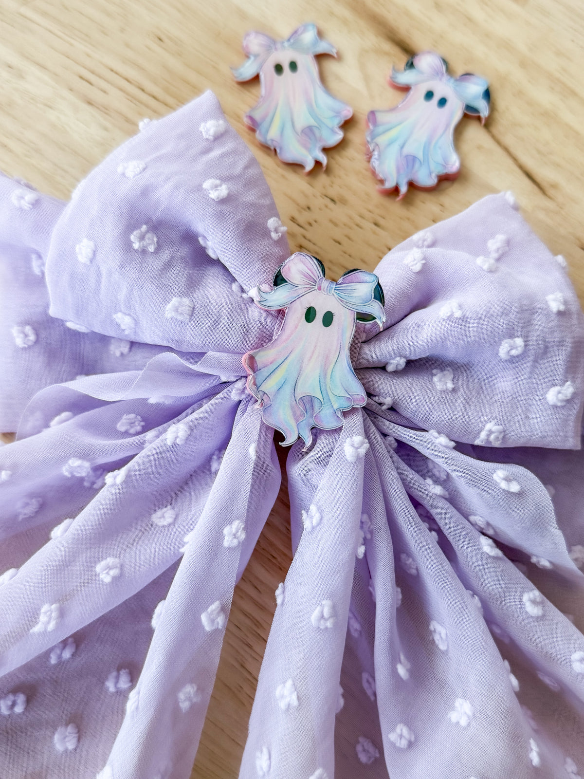 Pastel Ghosts Bow