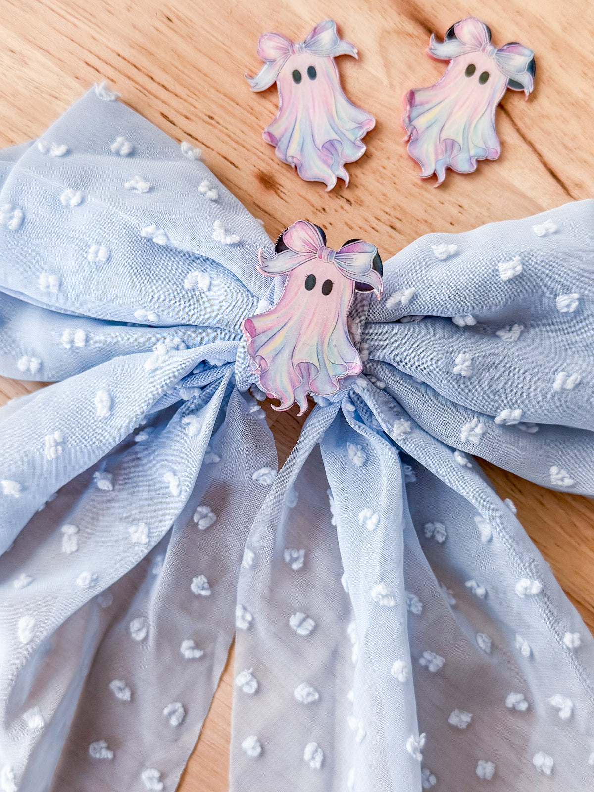 Pastel Ghosts Bow