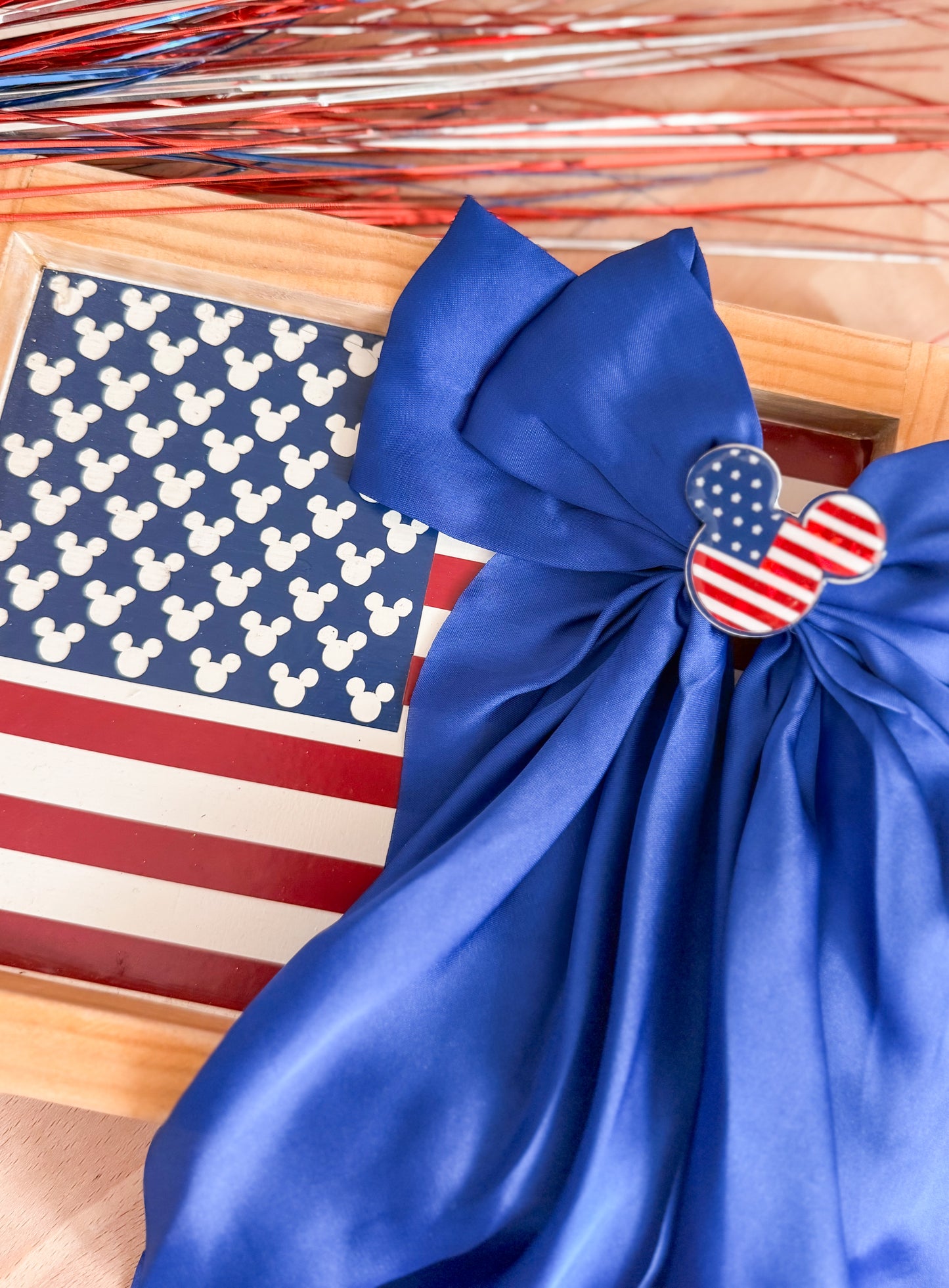 Patriotic Mickey Bows