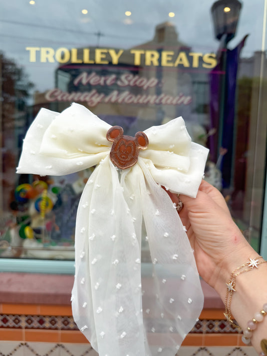 Mickey Waffle Bow
