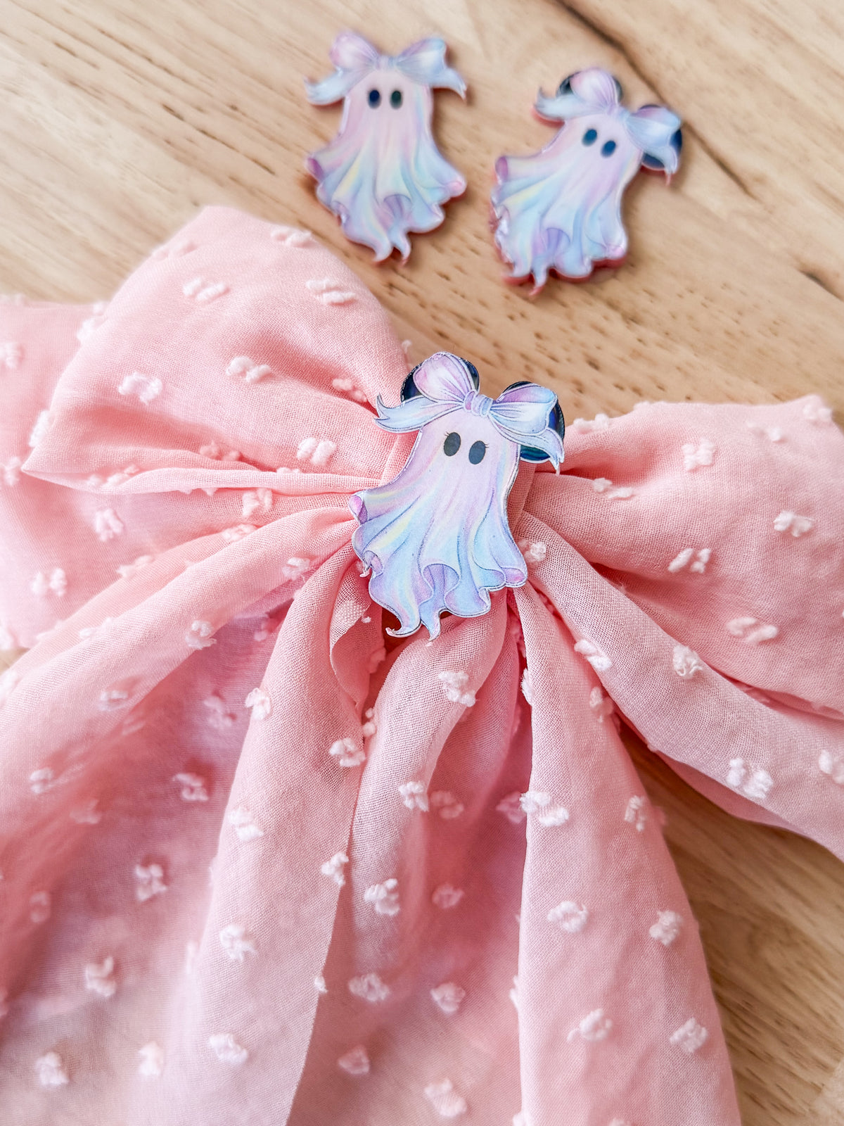 Pastel Ghosts Bow