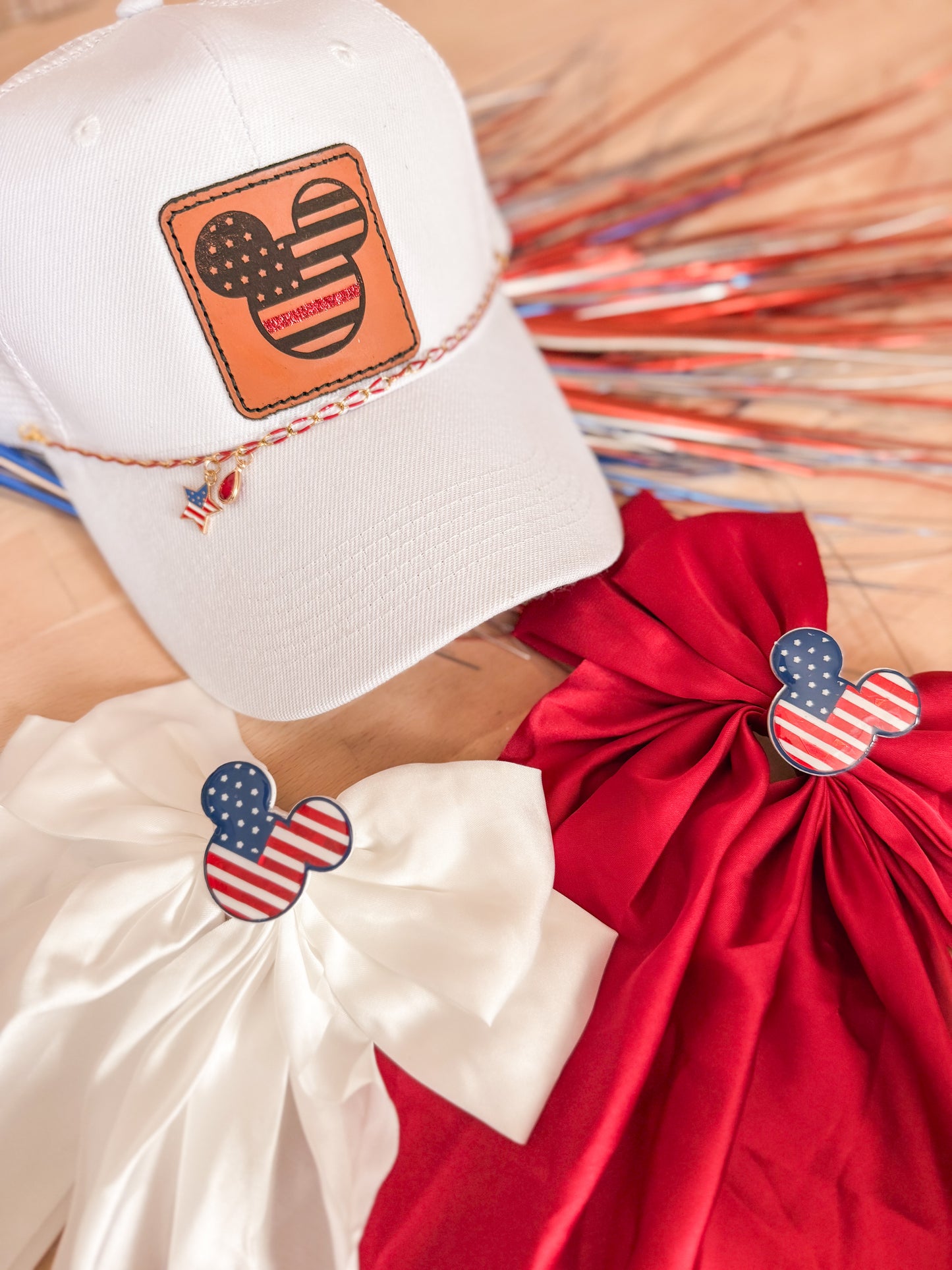 Patriotic Mickey Bows