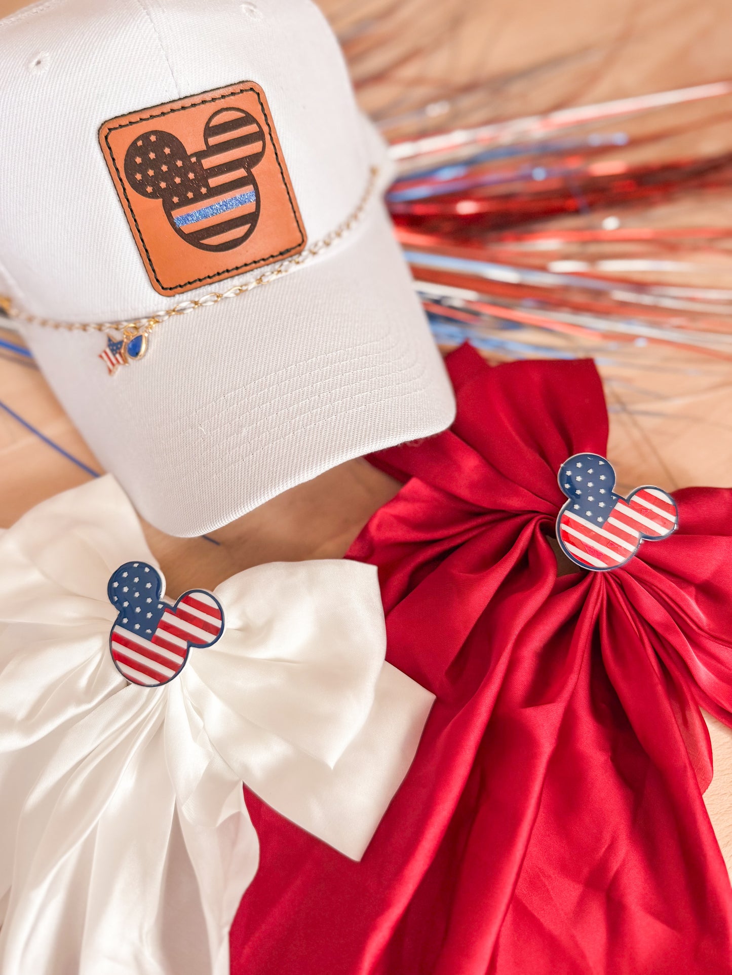 Patriotic Mickey Bows