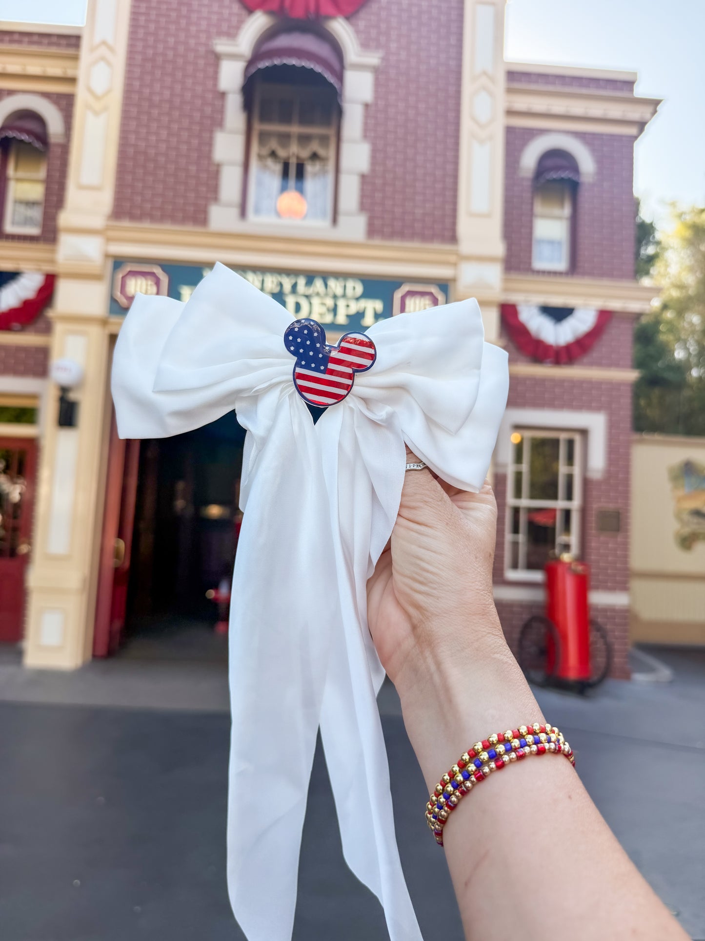 Patriotic Mickey Bows