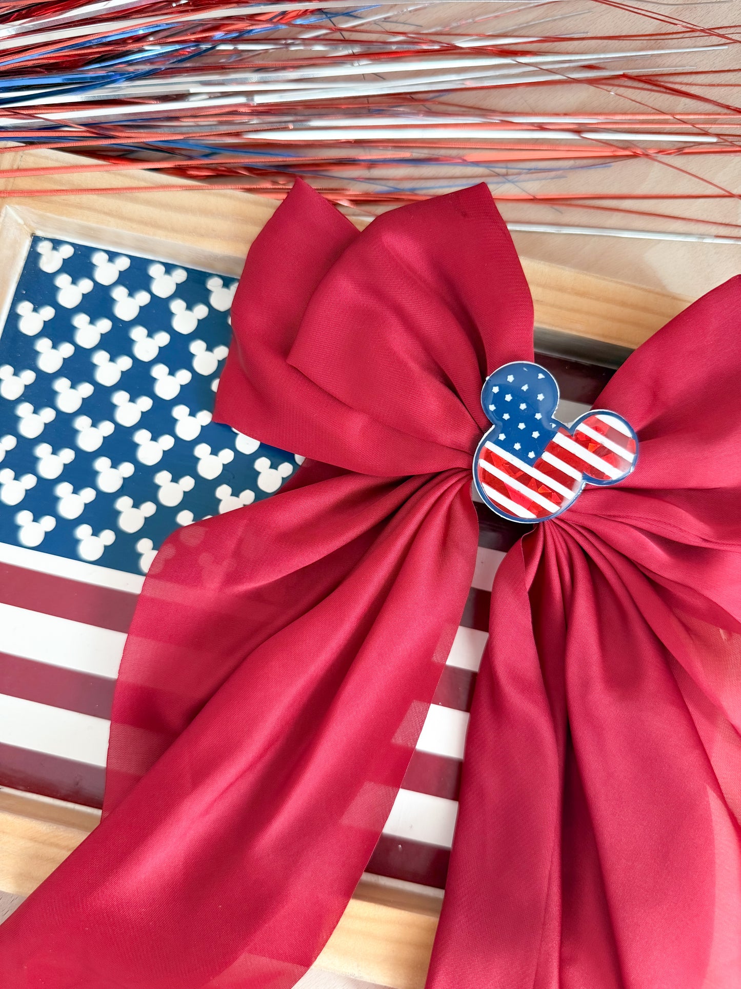 Patriotic Mickey Bows