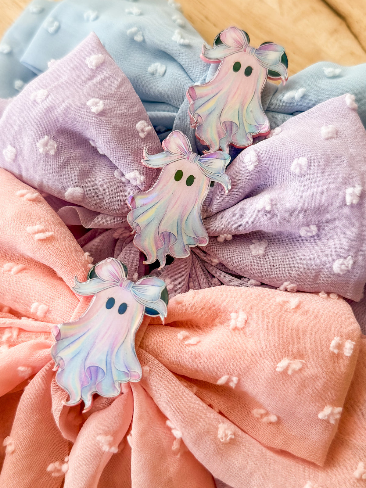 Pastel Ghosts Bow