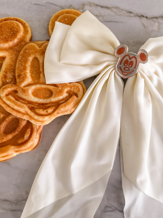 Mickey Waffle Bow