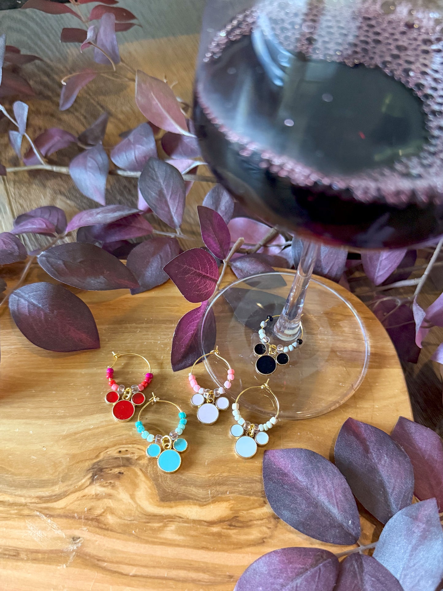 Magical Mouse Wine Charms