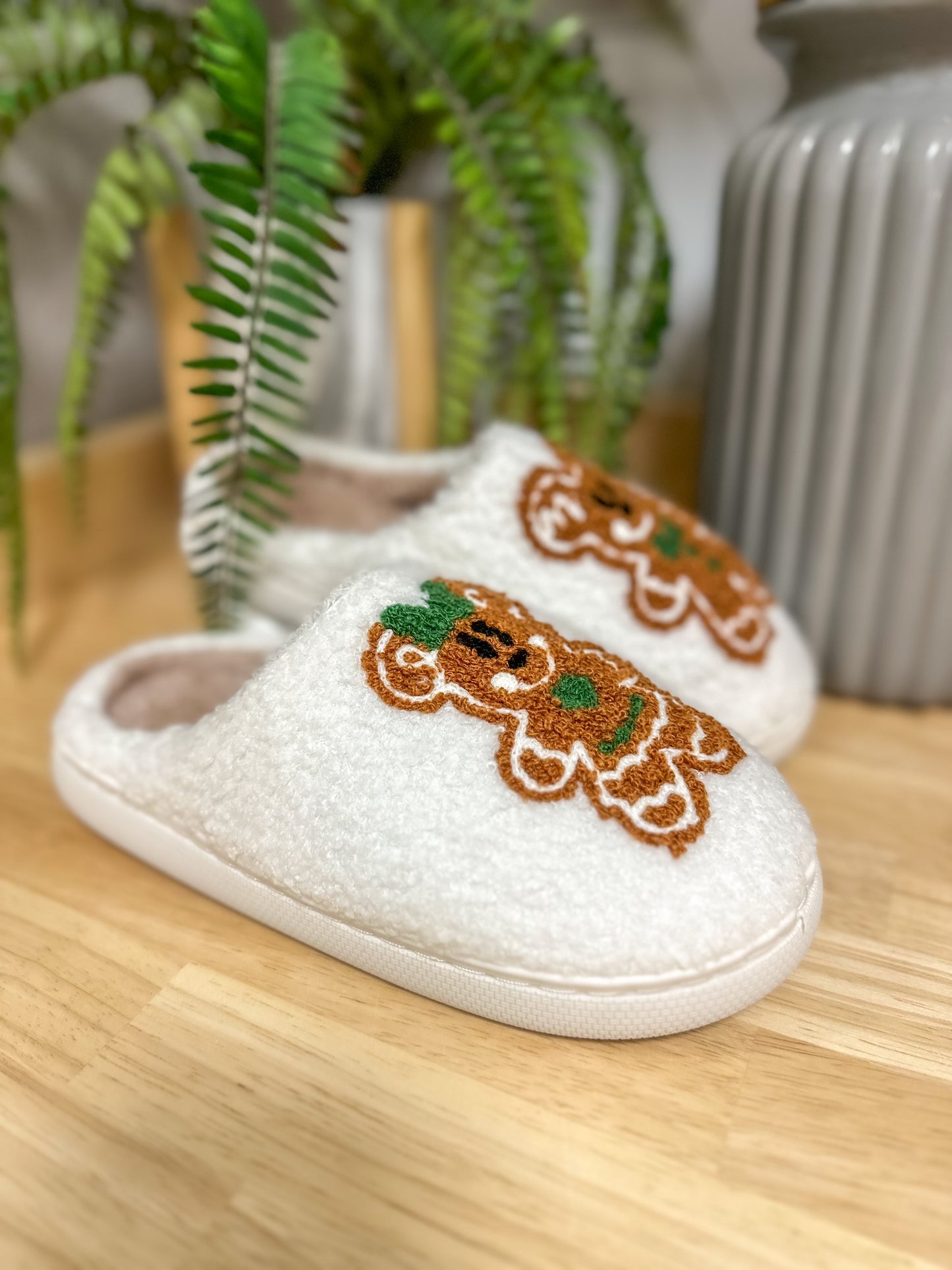 Slippers- Mickey Gingerbread